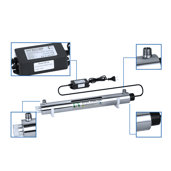 Sistema de Luz Ultravioleta UV-C Modelo UV16WAC110V - Imagen 2