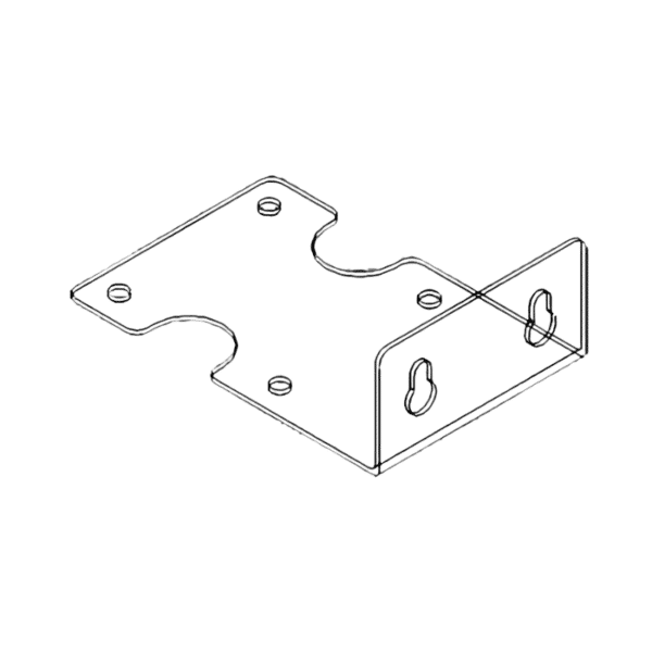 Soporte Metalico Modelo BK1HSS